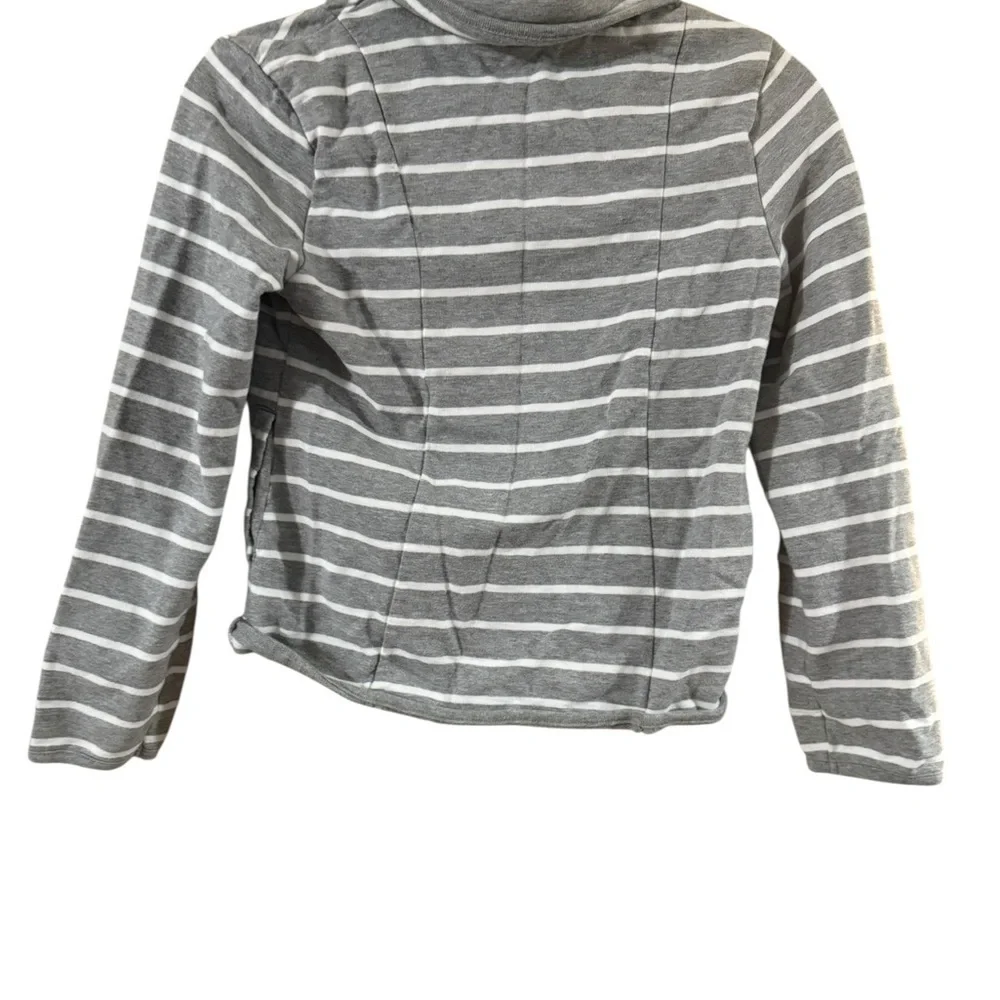 Old Navy Kids Gray Striped Blazer